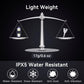 Clip on Flashlight, Running Lights for Runners Dog Light for Dog Walking at Night Rechargeable Safety Portable EDC Flashlight Gift for Runners Hands Free LED Work Light Flashing Camping Hiking Gear