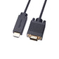 Basics HDMI to VGA Cable, 1080P, Gold-Plated, 6 feet, Black