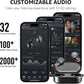 TOZO T10 Wireless Earbuds Bluetooth 5.3 Headphones, App Customize EQ, Ergonomic Design, 55H Playtime, Wireless Charging Case, IPX8 Waterproof Sound in-Ear Headset, New Version