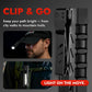 WARSUN T9 PRO Rechargeable EDC Flashlight – 1500 Lumens LED Pocket Flashlight, Magnetic Work Light with Clip for Dog Walking, Camping, Hiking, Car Repair, Night Walking and Everyday Carry
