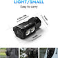 WUBEN E7 1800 Lumen Rechargeable Mini Flashlights with Magnet - Super Bright 6 Modes EDC Flashlight, Typ-C Rechargeable LED; IP68 Pocket Flashlight for Headlamp Use, Rescue, Camping