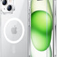 Temdan for iPhone 15 Case & iPhone 14 & iPhone 13 Case Clear with Screen Protector, Compatible with Magsafe, Anti-Yellowing, Military-Grade Protection, Shockproof Slim Magnetic Phone Case Cover