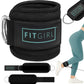 FITGIRL Ankle Strap for Cable Machine – Premium Padding and Comfort for Cable Exercise Machines, Cable Exercise Attachment for Home & Gym, Glute Workouts - Kickbacks, Leg Extensions, Hip Abductors