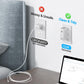 4 in 1 Retractable Wall Charger with Dual Cables,40W Retractable Phone Charger Wall Plug with Dual USB Ports,20W USB C Chargers Block Fast Charging for iPhone 17 16 15 14 13,LG, Galaxy S24 23,Pixel