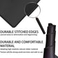 TEDNETGO Large Gaming Mouse Pad, Waterproof Extra Large Big Mouse Pad with Stitched Edge, XXL Non-Slip Black Computer Long Mousepad Desk Mat for Gamer, Office & Home, Black