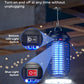 YISSVIC Bug Zapper Outdoor Indoor Waterproof Electric Mosquito Lamp Fly Zapper Killer Effective 4200V Plug in for Home Patio Office Courtyard