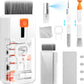 Keyboard Cleaning Kit Laptop Cleaner, 10-in-1 Computer Screen Cleaning Brush Tool, Multi-Function PC Electronic Cleaner Kit Spray for iPad iPhone Pro, Earbuds, Camera Monitor, All-in-one with Patent