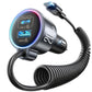 200W Car Charger USB C Fast Charge, PD100W Fast Car Charger Type C, PD3.0/QC4.0/PPS Cigarette Lighter Phone Adapter for iPhone 17 16 15 ProMax, MacBook Pro Air Laptop, Samsung S26/S25, Pixel, iPad Pro