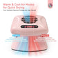 SAVILAND Professional Nail Dryer: 300W Quick Drying Nail Dryer for Regular Polish Acrylic Dip Powder Nail Dehydrator Primer Nail Polish Dryer Fan with Hot & Cold Air Must Have Nail Tech Supplies