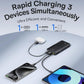 Baseus Portable Charger, 10000mAh Fast Charging Power Bank, 22.5W PD3.0 QC3.0 Battery Pack Built-in USB C Braided Cable, Travel Essentials for iPhone 17 16 15, iPad, S25/S24, Indoor/Outdoor