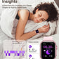 Smart Watch for Women Men Fitness: 1.85" Smart Watch with 30 Days+ Battery Life Make/Recive Call Heart Rate SpO2 Sleep Monitor 120+ Sport IP68 Waterproof Fitness Tracker Watch for iPhone Android