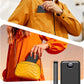 Portable Charger 10000mAh Power Bank with 4 Built-in Cables,LED Display Compact and Battery Pack with Multiple USB Ports All-in-One Travel Charger for iPhone,Android and Other Devices-Black