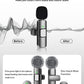 PoP voice USB C Mini Microphone for iPhone 16/15/14/Android, Wireless Lavalier Microphone with Noise Reduction, Lapel Lav Mic for Vlog YouTube TikTok Recording, 12H, 65ft