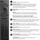 Universal Remote Control Compatible for All Samsung TV LED QLED UHD SUHD HDR LCD Frame Curved Solar HDTV 4K 8K 3D Smart TV Remotes Replacement