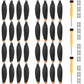 32 Pcs - Propellers Blades for DJI Mini 4K, Mini 2, Mini 2 SE & Mini SE, Replacement Low-Noise and Quick-Release Props Wings Compatible with DJI Mini 4K, Mini 2, Mini 2 SE & Mini SE, Drone Accessories