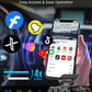 IIWEY N5 4 Channel Dash Cam 360° View, 1080P Front and Rear Inside, Left Right Dash Camera for Cars, 8 IR Lamps Night Vision, 5G WiFi & APP Control, G-Sensor, Parking Mode, with a Free 128GB SD Card
