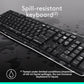 Logitech MK270 Wireless Keyboard and Mouse Combo for Windows, 2.4 GHz, 8 Multimedia Keys, PC, Laptop, Wireless Keyboard Compact Mouse Combo - Black Visit the Logitech Store