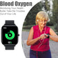 Smart Watch for Men Women Compatible with iPhone Samsung Android Phone 1.83 inch Full Touch Screen IP68 Waterproof Bluetooh Fitness Tracker Heart Rate/Sleep Monitor, Black