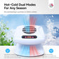 SAVILAND 5X Faster Dry Nail Dryer: 300W Strong-Air Nail Dryer for Regular Polish Smart Sensor Nail Polish Dryer Warm & Cool Wind Dual Air Dual Modes Battery-Free Nail Fan Home Salon Use