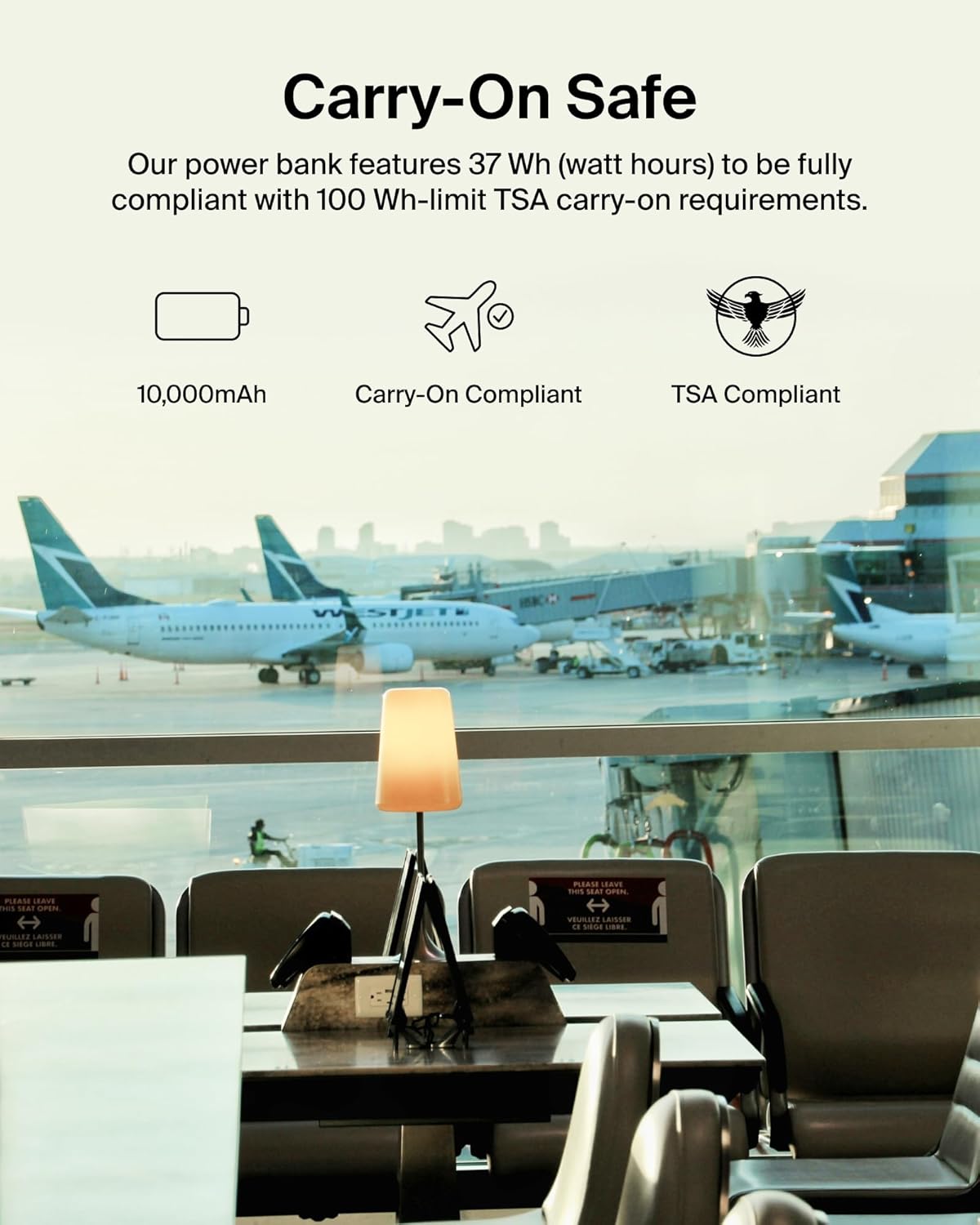 Belkin Portable Charger Power Bank for iPhone/Android - 10,000mAh, 23W Battery Pack for Phone with Integrated USB-C, Lightning Cables - Pass-Through Capability, Charge 2 Devices at Once