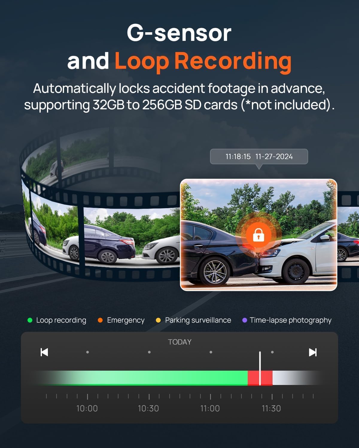 70mai 4K Dash Cam Front and Rear, 4K+1080P Dual STARVIS 2 Car Dash Camera for Cars, 4G LTE Remote Access, AI Motion Detection, WiFi 6, 5 GPS, 24H Parking Mode, HDR Night Vision, Voice Control, ADAS