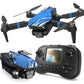 Drone with Camera for Adults LCD Screen FPV Live Video, Professional Brushless Motor 270° Obstacle Avoidance 3D Flips, Foldable RC Mini Quadcopter for Beginners Support 32G SD Card Max Under 250G Gift