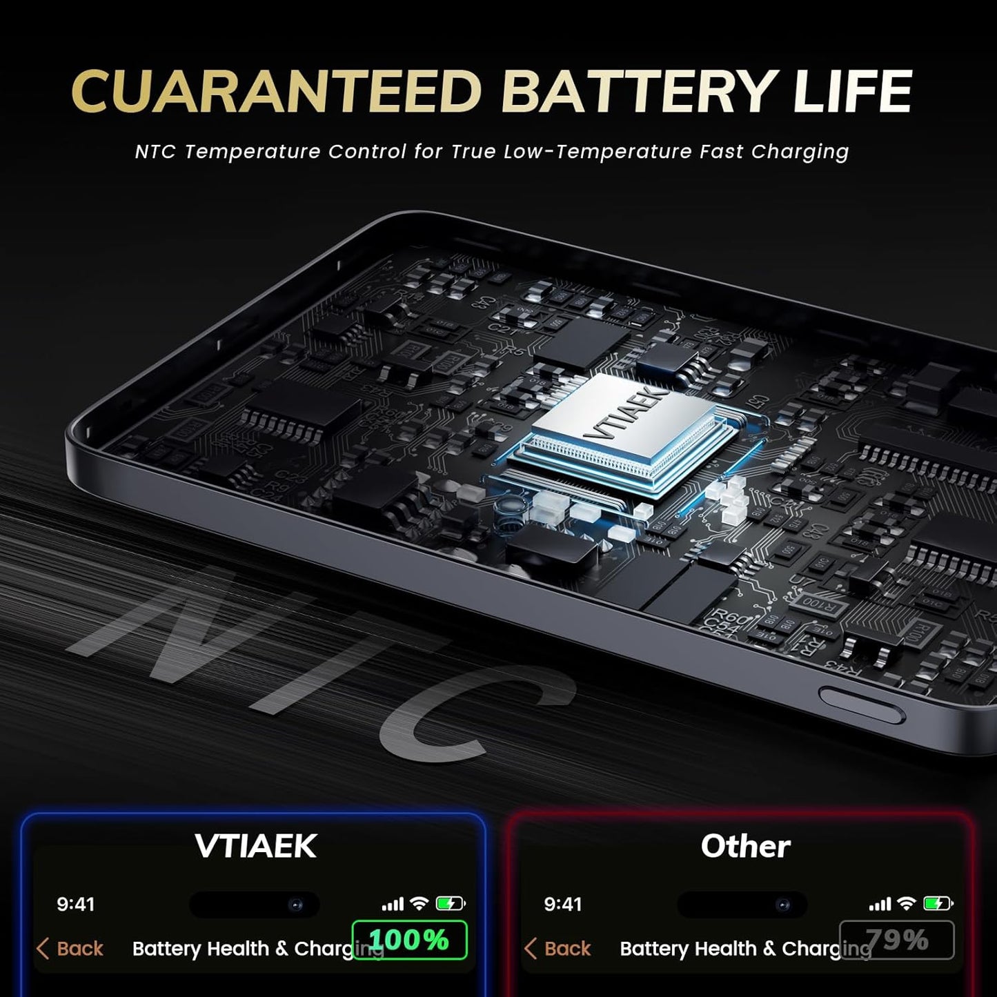 [0.3" Ultra Slim] [Alloy-Made] [Credit Card] Magsafe Portable Charger for iPhone, 2026 Upgrade 5000mAh Fast Charging Magnetic Power Bank, Wireless Battery Pack for iPhone 17 Air 16 15 Pro Max 14 13