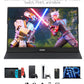 MNN Portable Monitor 15.6inch FHD 1080P USB C HDMI Gaming Ultra-Slim IPS Display w/Smart Cover & Speakers,HDR Plug&Play, External Monitor for Laptop PC Phone Mac (15.6'' 1080P)