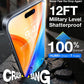 UltraGlass UNBREAK TOP 9H+ Glass for iPhone 16 Pro Max Screen Protector [NO.1 Military Grade Shatterproof] Screen Protector 16 ProMax Tempered Glass [Longest Durable] Full Edge Coverage, 2 Pack