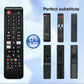 Universal Remote Control for Samsung Smart TV, Control Replacement fit for 4K UHD QLED HDTV LED TVs, with Hulu Netflix PrimeVideo Buttons