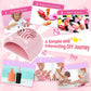 MelodySusie Portable Kids Nail Dryer, Mini Nail Fan Quick Nail Dryer for Regular Polish Manicure Tool, Safe for Hands, Skin, Children's Gift, Great Gift Stocking Stuffers for Girls