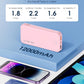 Portable Charger, 12000mAh 22.5W Fast Charging Power Bank with Built-in Cables & Wall Plug, Travel Essentials External Battery Pack, USB C Battery Phone Charger for iPhone, iPad, Samsung Pink