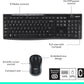 Logitech MK270 Wireless Keyboard and Mouse Combo for Windows, 2.4 GHz, 8 Multimedia Keys, PC, Laptop, Wireless Keyboard Compact Mouse Combo - Black Visit the Logitech Store
