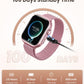 Smart Watches for Women (Android/iPhone), 1.83" HD Smart Watch with Calls/Messages/Notifications, Sleep/Heart Rate/SpO2/Blood Pressure Monitor, 110+ Sports Modes Fitness Tracker Watch, 1000mAh Battery