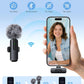 Wireless Mini Microphone for iPhone - 2 Pack Lavalier Microphone for Video Recording, 2 In 1 Noise Reduction Lapel Mic for Ipad, Android,Clip-on Mini Mic with USB-C for Content Creators Podcast