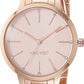 Nine West Women’s Crystal Accented Bracelet Watch – Elegant Sparkle Design