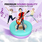 Kids Bluetooth Headphones, Lightweight Wireless Headphones for Kids, 85/94dB Volume Limited, 60 Hours Playtime, Bluetooth 5.3, Over-Ear Toddler Headsets with Built-in Mic-Purple