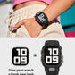 ULTIMAL Rugged Case with Band for Apple Watch Band Series 42mm 11/10, Military Grade Shockproof Bumper Cover, Full Protective Shockproof for iWatch Case with Band Men Women (Black)