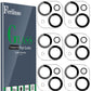 Ferilinso for iPhone 14 iPhone 15 iPhone 14 Plus iPhone 15 Plus Camera Lens Protector for iPhone 13 13 Mini Lens Screen Protector Accessories Cover 9H Protection Case Friendly 6 Pack