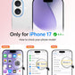 FNTCASE for iPhone 17 Case: [Compatible with Magsafe] Translucent Matte Cases with [Full Camera Protection] [Screen Protector] Military Grade Shockproof Protective Phone Cover - Light Purple