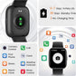 Smart Watch with Alexa Built-in, 1.83" HD Touchscreen Fitness Tracker with Bluetooth Calling, Fitness Watch with Heart Rate/Sleep Monitor, 120+ Sports Modes, IP68 Waterproof Smartwatch for Android iOS