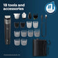 Philips Norelco Multigroom 5000 Series, All-in-One Trimmer and Hair Clipper, 18-Piece Men's Grooming Kit for Beard, Face, Hair, Body and Intimate Areas, No Blade Oil Needed, Model MG5910/49