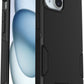 OtterBox iPhone 16e, 15, 14, & 13 Commuter Series Case - Black, Slim & Tough, Pocket-Friendly, with Port Protection
