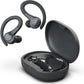 JLab Go Sport+ Wireless Workout Earbuds Featuring C3 Clear Calling, Secure Earhook Sport Design, 35+ Hour Bluetooth Playtime, and 3 EQ Sound Settings (Graphite)