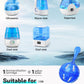 Leemone Humidifier Cleaner 12 Pack, Demineralization Cleaning Ball, Works in All humidifiers and Fish Tanks, Purifies Water, Prevents Hard Water Build-Up, Reduces Scale