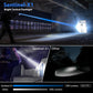 Tactical Flashlights High Lumen-Police 1200 LM Flashlight with Holster for Duty Belt,Single Mode LED Flashlight for Camping/Law Enforcement-Sentinel-X1