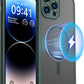 ImpactStrong Magnetic Guard Designed for iPhone 14 Pro Case [Camera Protection] [Military Grade Drop Tested] [Compatible with MagSafe] Slim Translucent Matte Phone Case (6.1") - Dark Green