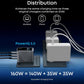 Anker Prime Charger, 160W 3-Port Compact GaN USB C Charger Block, Smart Display and Touch Control, 140W Max Charging via Any Single Port, for MacBook Pro/Air, Laptop, iPhone 17/16 Series(Non-Battery)
