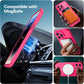 ImpactStrong Magnetic Guard Designed for iPhone 14 Pro Case [Camera Protection] [Military Grade Drop Tested] [Compatible with MagSafe] Slim Translucent Matte Phone Case (6.1") - Hot Pink