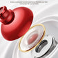 PocBuds Bluetooth Headphones Wireless Earbuds 80hrs Playtime Wireless Charging Case Digital Display Sports Ear Buds with Earhook Deep Bass IPX7 Waterproof Over-Ear Earphones for TV Phone Laptop Black